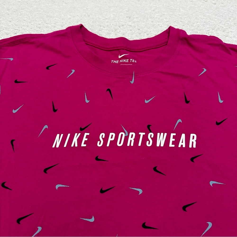 Nike Sportswear Miami AOP Checks Tee Men’s Size Large XL - Picture 2 of 5